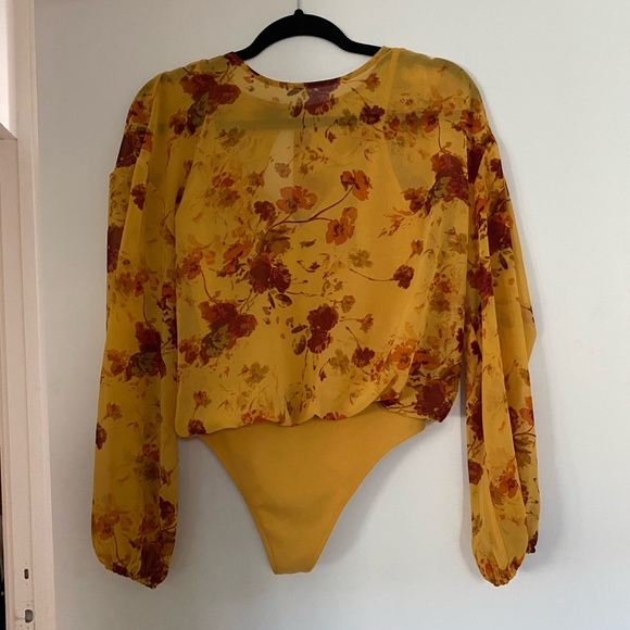 Wilfred Sheer Bodysuit - Picture 1 of 4